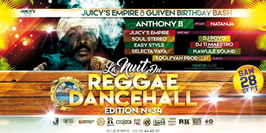 la nuit du reggae dancehall N°34 Anthony B from Jamaican en showcse