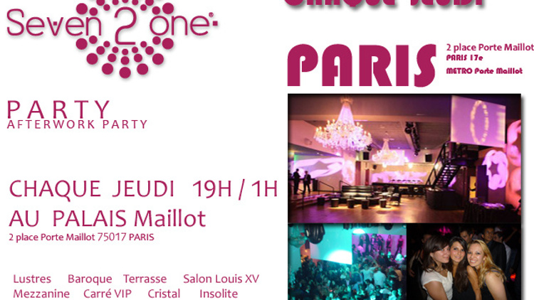 AFTER WORK AU PALAIS MAILLOT