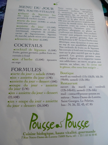 Pousse-Pousse Restaurant Paris