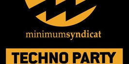 Minimum Syndicat Techno Party