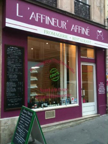 L'Affineur Affiné Restaurant Shop Paris