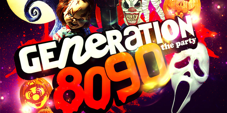 Generation 80-90 Halloween