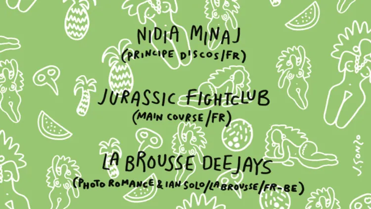 Carnaval Launch Party : Nidia Minaj, Jurassic Fight Club, La Brousse Deejays