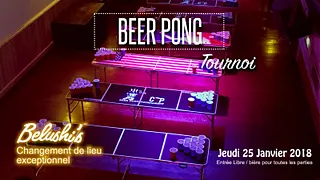 Tournoi de Beer Pong Janvier 2018