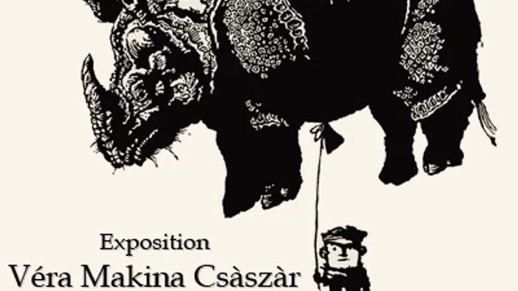Exposition de gravures et de peintures avec Véra Makina Császár
