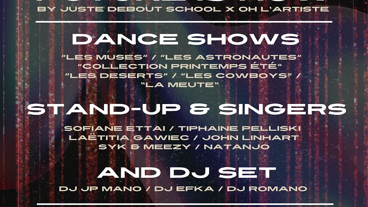 OH L’ARTISTE #2 en partenariat avec la Just Debout School