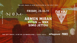 KÜLT w/ Armen Miran, Viton & BNK, Simo Jettou