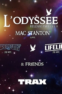 L'Odyssée Release Party@Batofar@Lifelike@Superfunk@MacStanton 11/08/2017
