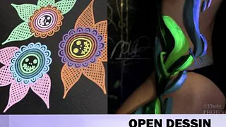 OPEN-DESSIN / BODY PAINTING / CUSTOM DE MEUBLE