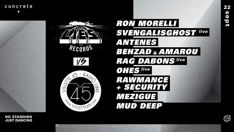 Concrete [Villette 45 X LIES Records]