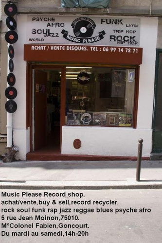 Music Please Shop Paris