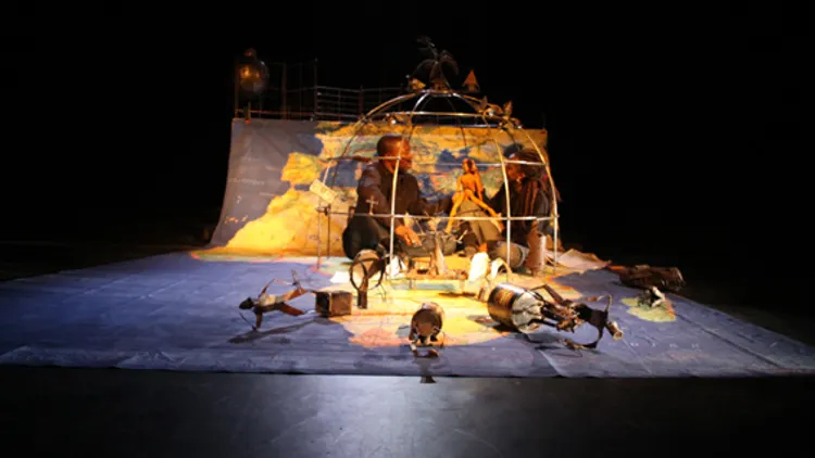 Jules Verne et le Griot de Hubert Mahela