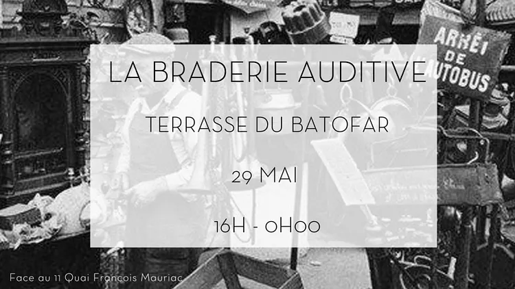LA Braderie Auditive (reporté au 2 juillet)