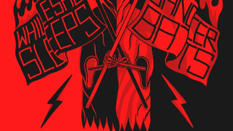 WHILE SHE SLEEPS + CANCER BATS en concert