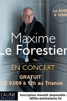Concert Maxime Le Forestier
