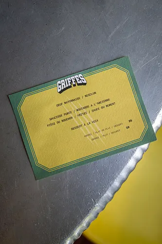 Griffes Restaurant Paris