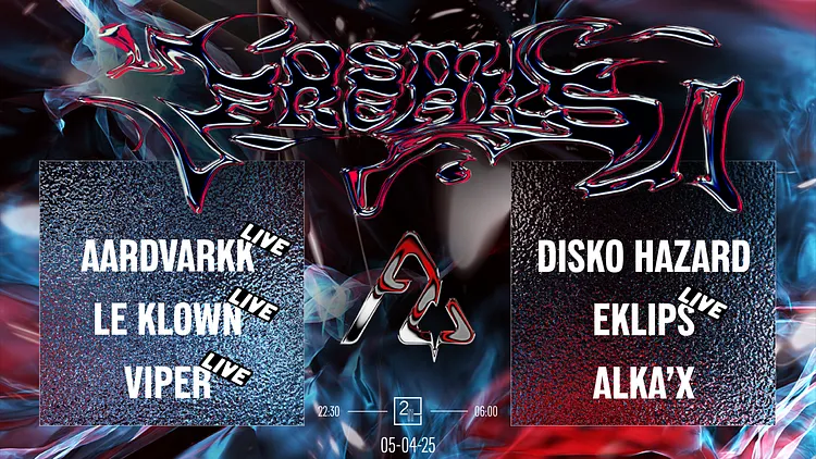 COSMIC FREAKS - 211 PARIS - TECHNO & PSYTRANCE