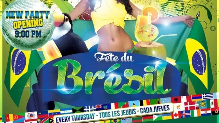 New Party : Erasmus Paris - Fête du Brésil