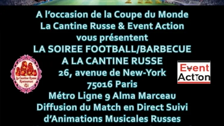 Soirée Football Barbecue