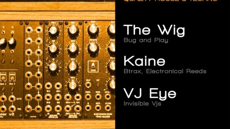 Analog avec The Wig, Kaine et Vj Eye