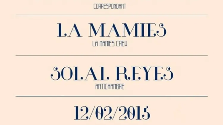 WAV #2 w/ Jennifer Cardini - La Mamies - Solal Reyes