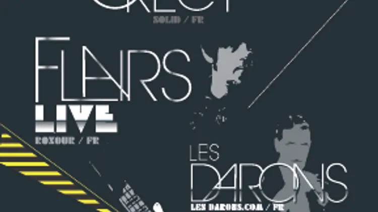 Etienne De Crecy / Flairs Live / Les Darons