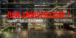 Le Centre Georges Pompidou fête ses 40 ans