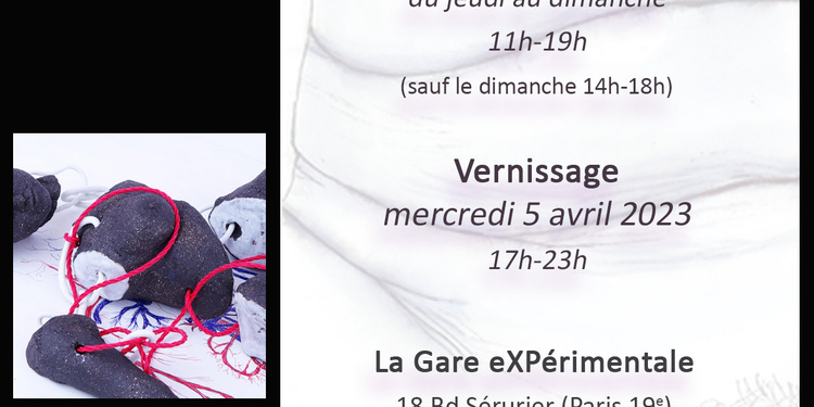 Exposition CORPuS de Solène Dumas àL a Gare eXPérimentale du 6 au 16 avril 2023
