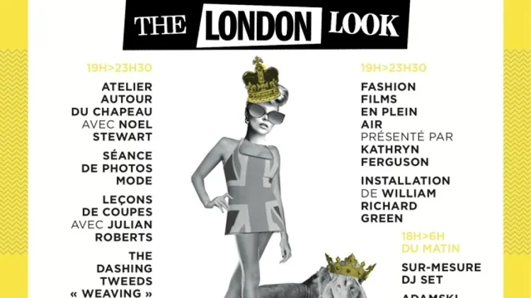 Sur-Mesure : V&A présente Friday Late Paris : The London Look