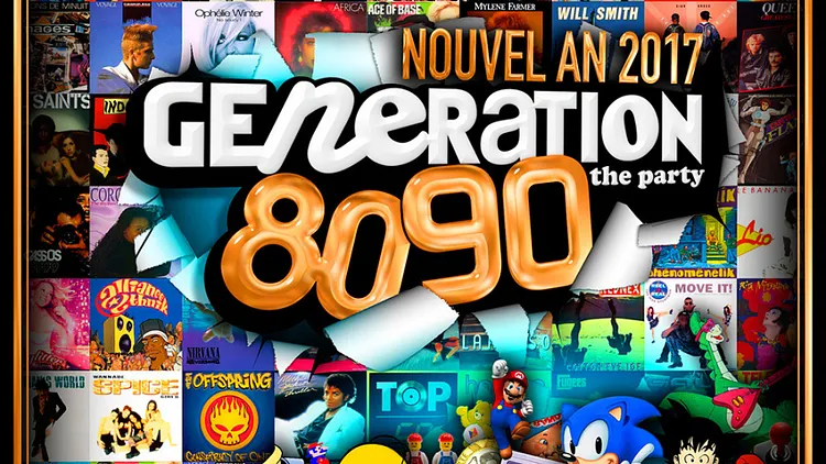 Génération 80-90 - Réveillon 2017
