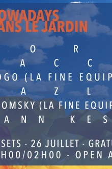 Nowadays Records au Jardin21