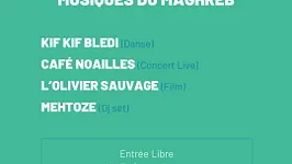 Semaine des musiques du Maghreb / 11 - 15 septembre / Poisson Lune Porte dorée 