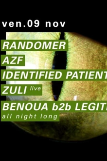 Concrete: Randomer, AZF, Identified Patient, Zuli Live, Benoua b2b Legitime