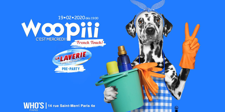 Woopiii French Touch x Laverie Pre Party