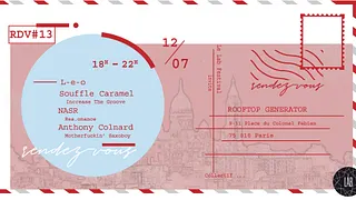 Rendez-vous avec L▬e▬o, Souffle Caramel, NASR et Anthony
