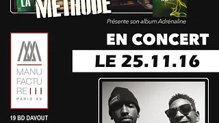 La Methode + Black Punhk en concert évènement à Paris