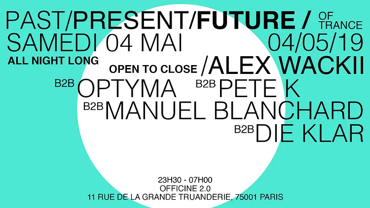 Past Present Future of Trance