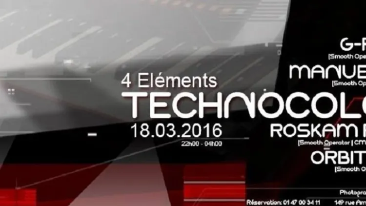 SMOOTH OPERATOR LABEL presents "TECHNOCOLOR #3" with GPROD // MANUEL M // ROSKAM POVL // ORBIT ONE a