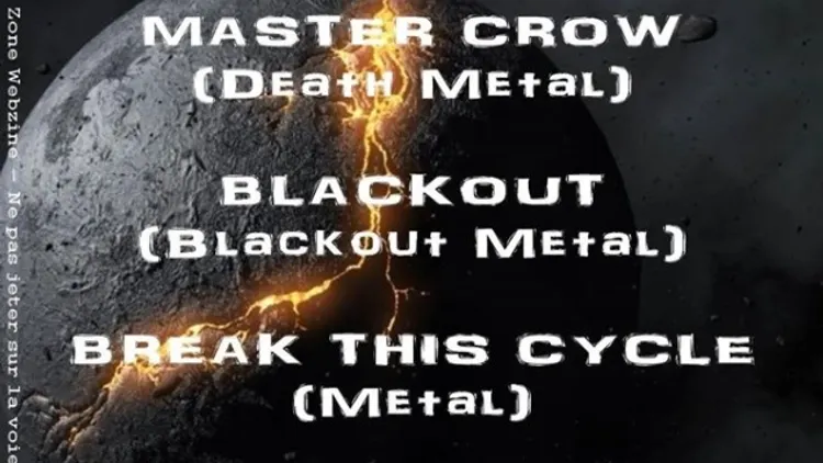 MASTER CROW, VISCERAL DISSECTION, AAZYLIUM, BREAK THIS CYCLE