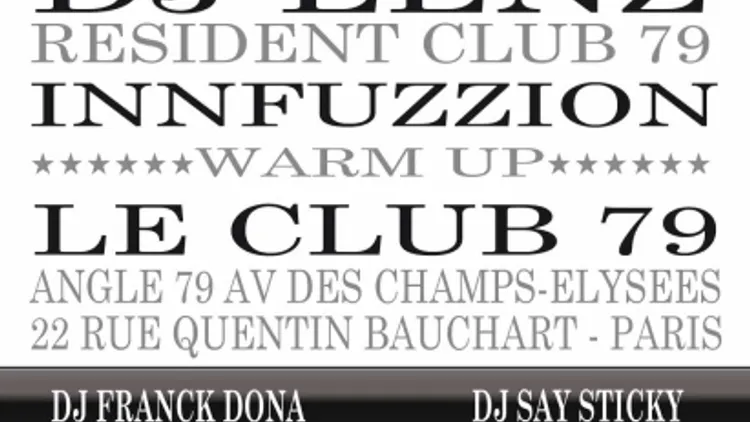 Le Club 79 Présente