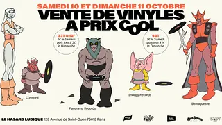 Vente de vinyles à prix cool et dégressifs