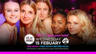 KISS MY ERASMUS @ CAFÉ OZ