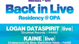 Back in Live Residency