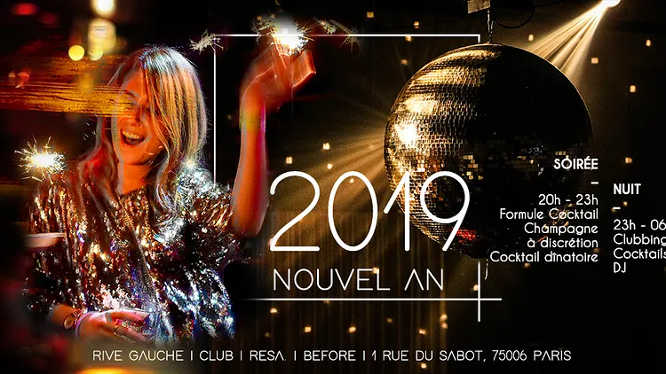 Nouvel An I Dance at midnight I Rive Gauche