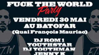 BIG RED aka 9JARED présente: “FUCK THE WORLD”PARTY