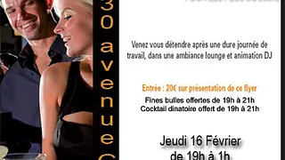 AFTER WORK @ POUR LES TRENTENAIRES
