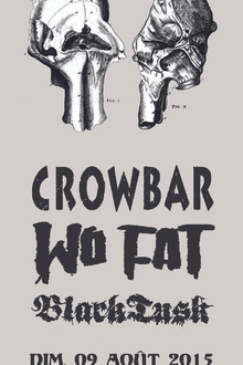 Concert CROWBAR + WO FAT + BLACK TUSK