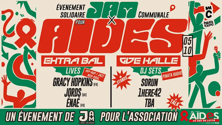 JAM SOLIDAIRE x AIDES À COMMUNALE