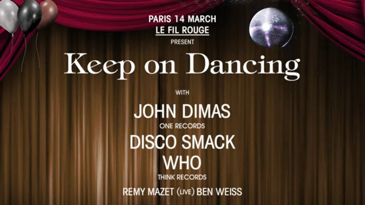 LE FIL ROUGE // INVITE "KEEP ON DANCING"