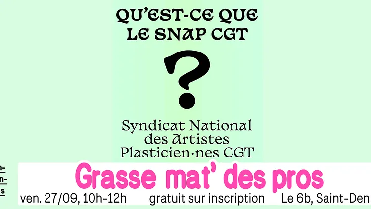 LA GRASSE MAT' DES PROS : Spéciale "Présentation et rencontre du SNAPcgt"